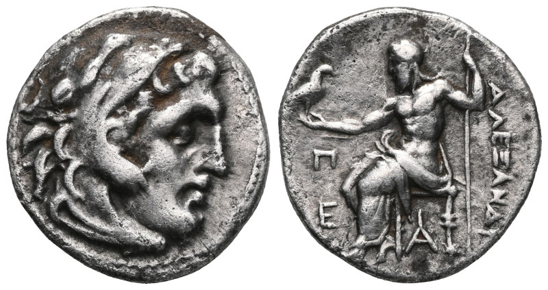 KINGS OF MACEDON. Alexander III 'the Great' (336-323). Drachm. Magnesia. Obv: He...