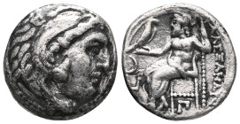 Alexander III 'the Great' AR Drachm, Kolophon mint
Kings of Macedon. Alexander III 'the Great' (336-323 BC). AR Drachm , Kolophon, struck under Lysima...