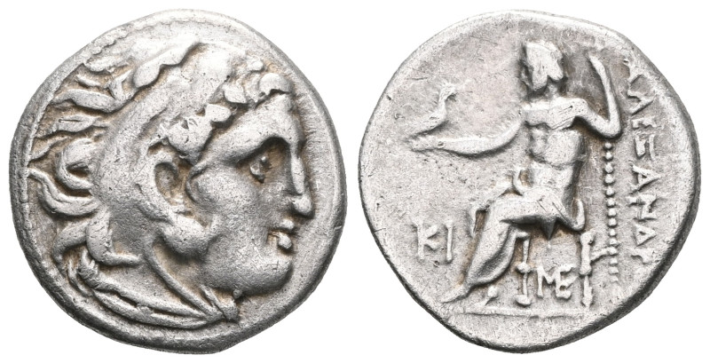 Kingdom of Macedonia - Alexander III (336-323 BC) - AR Drachm, unknown mintmark....