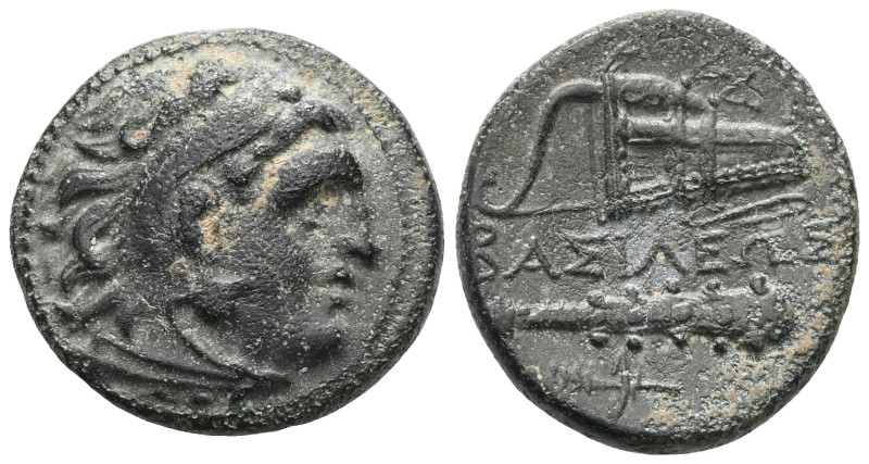 Greek Kings of Macedon, Alexander III 'the Great',AE, (Bronze), 336-323 BC.Uncer...