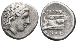 Greek
Bithynia, Kios, AR Hemidrachm. (Silver), Circa 345-315 BC. Proxenos, magistrate. Bithynia, Kios, AR Hemidrachm, Circa 345-315 BC. Proxenos, magi...