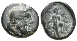 Asia Minor Uncertian , Greek Coins Bronze AE , Very Fine.