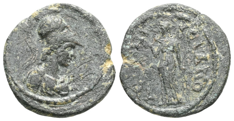 Roman Provincial PHRYGIA. Hierapolis. Pseudo-autonomous issue. Hemiassarion (Bro...