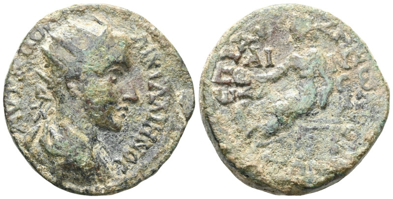 Roman Provincial , Gallienus, 253-268. Bronze AE, Very Fine.
 Weight:12,2 gr Di...