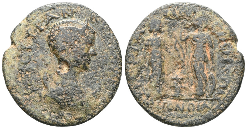 Roman Provincial Tranquillina (wife of Gordian III) Æ27 of Side, Pamphylia. Homo...