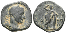 ROMAN IMPERIAL
TREBONIANUS GALLUS, 251-253 AD. Rome. AE, Sestertius