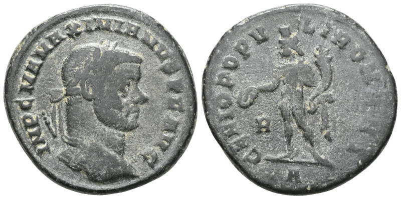 Roman Imperial Maximianus, first reign, 286-305. Follis (Bronze), Cyzicus, 294-2...