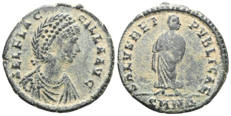 Roman coins Imperial period Aelia Flacilla, wife of Theodosius I, + 386 Follis 3...