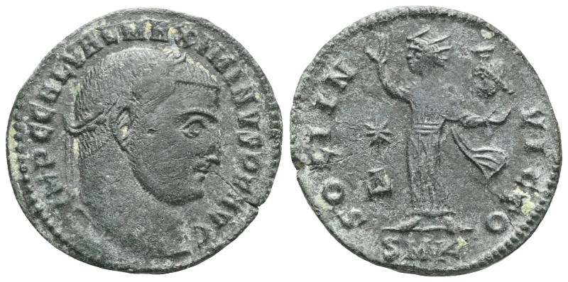 Roman Imperial Maximino II. Follis. 312 AD. Antioch. (Ric-VI 167b). Anv.: IMP C ...
