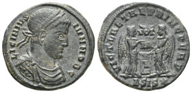 Roman Imperial
Licinius I, 308-324. Follis (bronze), Siscia. IMP LICINIVS AVG Laureate head of Licinius I to right. Rev. VICT•LAETAE PRINC PERP / ЄSIS...