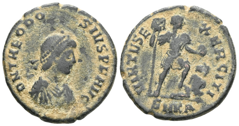 Roman Imperial Theodosius I, 379-395 AD. AE. Heraclea. Obv: D N THEODOSIVS P F A...