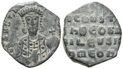 Byzantine Coins
Leo VI the Wise, 886-912 AD. AE Follis . Constantinople. +LEON bAS-ILEVS ROM, crowned bust facing with short beard, wearing chlamys, h...