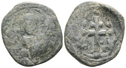 Byzantine
Nicephorus III Botaniates, 1078-1081. Follis. AE.
Weight:6,5 gr Diameter:25,6 mm