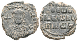 Byzantine
Nicephorus II Phocas, 963-969. Follis (Bronze), Constantinopolis. +ҺICIFR bASIL ROM Facing bust of Nicephorus II Phocas, bearded, wearing cr...