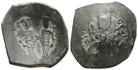 Byzantine
John III Ducas (Vatatzes), emperor of Nicaea, 1222-1254. Trachy (Bronze), Magnesia. Christ, nimbate, standing front on dais; in fields, IC -...