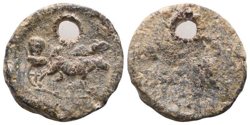 ASIA MINOR. Uncertain , PB Tessera 
 Weight:3,5 gr Diameter:16,8 mm