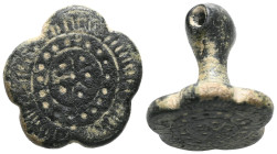 ANCIENT ARMENIAN  BRONZE STAMP SEAL.(1st-2nd century).Ae.
