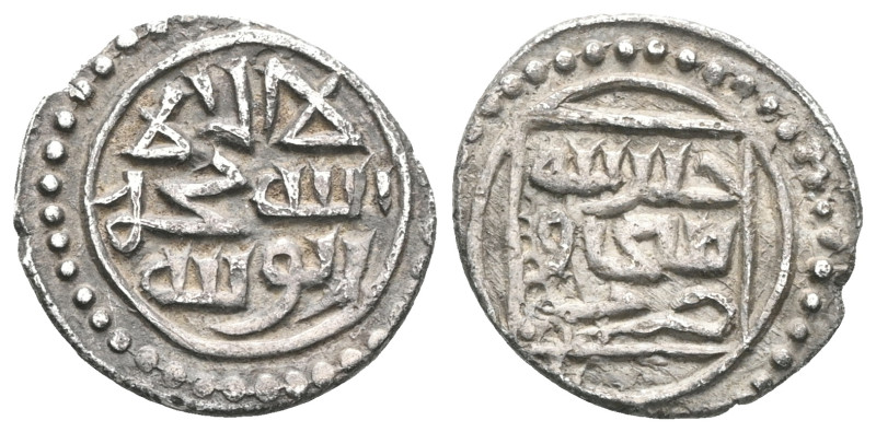 Germiyan Beylik´s AR Aqche mint Simav Anonym, Very Fine.
 Weight:1,2 gr Diamete...