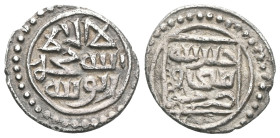 Germiyan Beylik´s AR Aqche mint Simav Anonym, Very Fine.