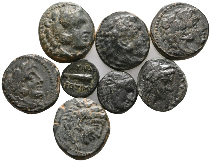 ANCIENT BRONZE COINS.SOLD AS SEEN.NO RETURN.
 Weight:lot Diameter:lot