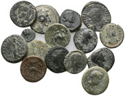 ANCIENT BRONZE COINS.SOLD AS SEEN.NO RETURN.