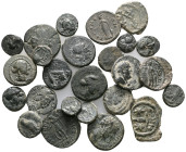 ANCIENT BRONZE COINS.SOLD AS SEEN.NO RETURN.