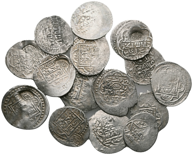 ANCIENT SILVER COINS.SOLD AS SEEN.NO RETURN.
 Weight:lot Diameter:lot