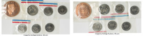 French Colony 7-Piece Lot of Assorted Essai Issues UNC, Paris mint. Includes 100 Francs from 1971 and 1975; a 500 Francs from 1985, and a high-quality...