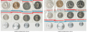 French Colony 12-Piece Lot of Assorted Paris Mint Issues UNC, Paris mint. Three of the 1967 issues are Essais, the rest are standard issues. Sold as i...