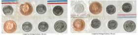 French Colony 8-Piece Lot of Assorted Paris Mint Essai Issues UNC, Paris mint. Including two large "Georges Pompidou" 5000 Francs. Sold as is, no retu...