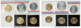 French Colony 6-Piece Lot of Assorted Essai Issues UNC, Paris mint. Includes three coins each from the years 1952 and 1968. Sold as is, no returns. HI...