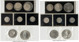 French Protectorate 8-Piece Lot of Assorted Paris Mint Issues UNC, Paris Mint. A mix of Essai and standard issues spanning dates 1950 to 1970. Sold as...