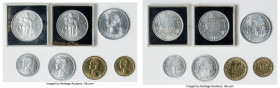 French Colony 7-Piece Lot Assorted Paris Mint Essai Issues UNC, Paris mint. Featuring multiple Franc emission from French Oceania and Comoros. Sold as...