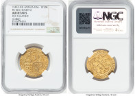 Anglo-Gallic. Henry VI (1422-1461) Salut d'Or ND (1422-1453) AU Details (Reverse Cleaned) NGC, Fr-301, Dup-443a. 3.40gm. HID09801242017 © 2024 Heritag...