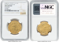 Charles VII gold Ecu d'Or ND (1422-1461) UNC Details (Cleaned) NGC, Fr-307, Dup-511. 3.41gm. HID09801242017 © 2024 Heritage Auctions | All Rights Rese...