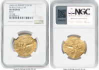 Charles VII gold Ecu d'Or ND (1422-1461) AU Details (Bent) NGC, Fr-307, Dup-511. 3.33gm. HID09801242017 © 2024 Heritage Auctions | All Rights Reserved...