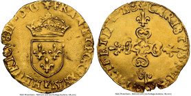 Henri III gold Ecu d'Or 1578-E UNC Details (Cleaned) NGC, Tours mint, Dup-1121, Fr-386. 3.03gm. HID09801242017 © 2024 Heritage Auctions | All Rights R...
