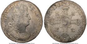 Louis XIV Ecu 1704-A AU55 NGC, Paris mint, KM360.1, Gad-224, Dav-1320. Two-year type. HID09801242017 © 2024 Heritage Auctions | All Rights Reserved