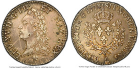 Louis XV Ecu 1773-L XF45 PCGS, Bayonne mint, KM551.9, Gad-323. HID09801242017 © 2024 Heritage Auctions | All Rights Reserved