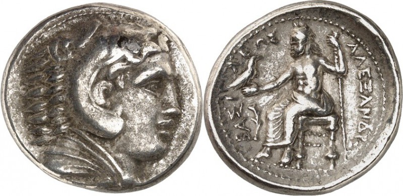 MAKEDONIEN. 
KÖNIGREICH. 
Alexander III. der Große 336-323 v. Chr. Tetradrachm...