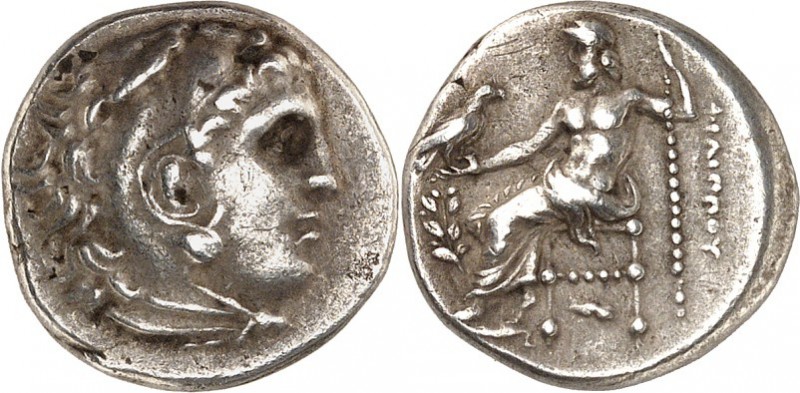 MAKEDONIEN. 
KÖNIGREICH. 
Philippos III. Arrhidaios 323-317 v. Chr. Drachme (3...