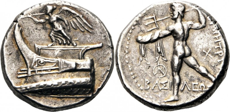 MAKEDONIEN. 
KÖNIGREICH. 
Antigonos Doson 227-221 v. Chr. Tetradrachmon (298/2...