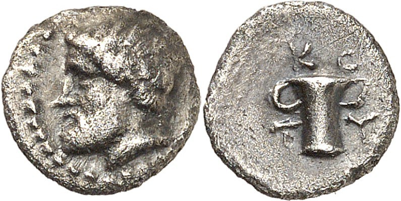 THRAKIEN. 
KÖNIGREICH. 
Kotys I., König der Odrysen 384-359 v. Chr. Hemihekton...