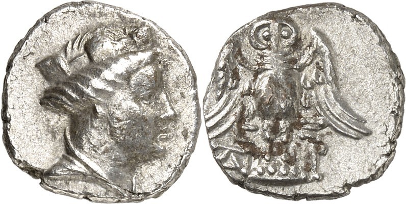 PONTOS. 
STÄDTE. 
AMISOS / PEIRAIEUS (Samsun). Drachme (200/100 v.Chr.) 3,79g,...