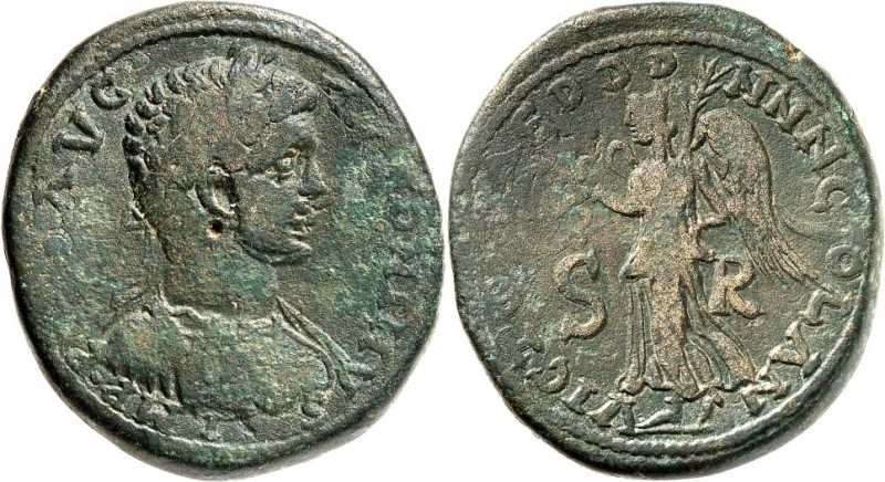 PISIDIEN. 
ANTIOCHIA (bei Yalvac). 
Caracalla 198-217. AE-Sesterz 33/30mm (203...
