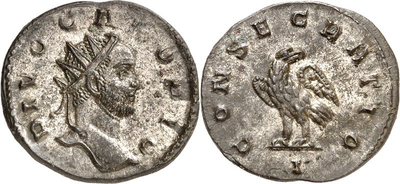 RÖMISCHES KAISERREICH. 
CARUS 282-283. AE-Antoninian (10.282) 3,48g, Lugdunum, ...