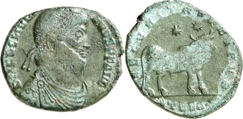 RÖMISCHES KAISERREICH. 
IULIANUS II. Augustus 360/361-363. AE-Doppelmaiorina 28...