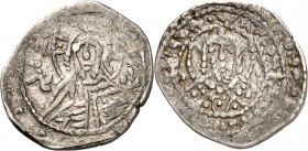 BYZANZ. 
MANUEL II. Palaiologos 1391-1423. Stavraton (1403/25) 6,44g, Konstantinopel. Christkönigsbüste v.v. zw. IC - XC / Nimb. Büste v.v. S.&nbsp; ...