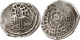 BYZANZ. 
IOHANNES VIII. Palaiologos 1423-1448. Stavraton (1/2&nbsp;Hyperpyron) 6,48g, Konstantinopel. Christusbüste v.v., IC - XC, Bz. K - F / Kaiser...