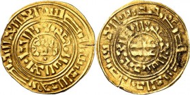 ÄGYPTEN und SYRIEN. 
FATIMIDEN. 
Al Amir Abu 'Ali al-Mansur 1101-1130. Gold-Dinar 2,97g. Mitch. 572ff., Kazan 623. . 

ss